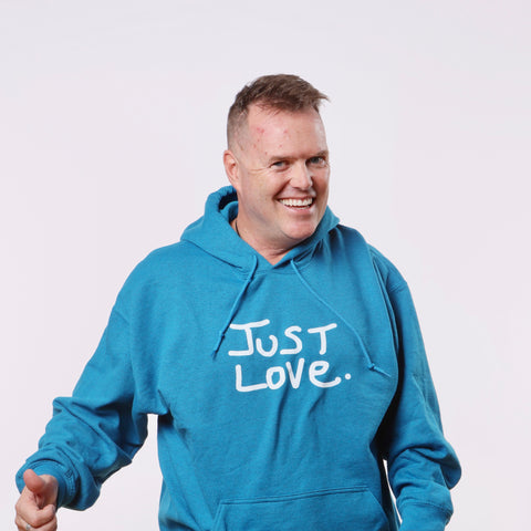 NEW COLOR!   JUST LOVE hoodie sweatshirt sapphire blue